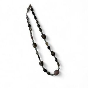 Vintage Multicolored Beaded Necklace